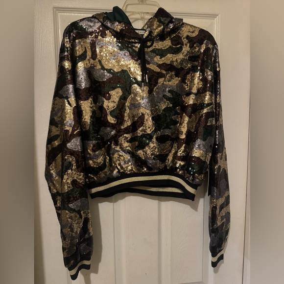 Voila Sweaters - Sequin Camo Women's Sweater